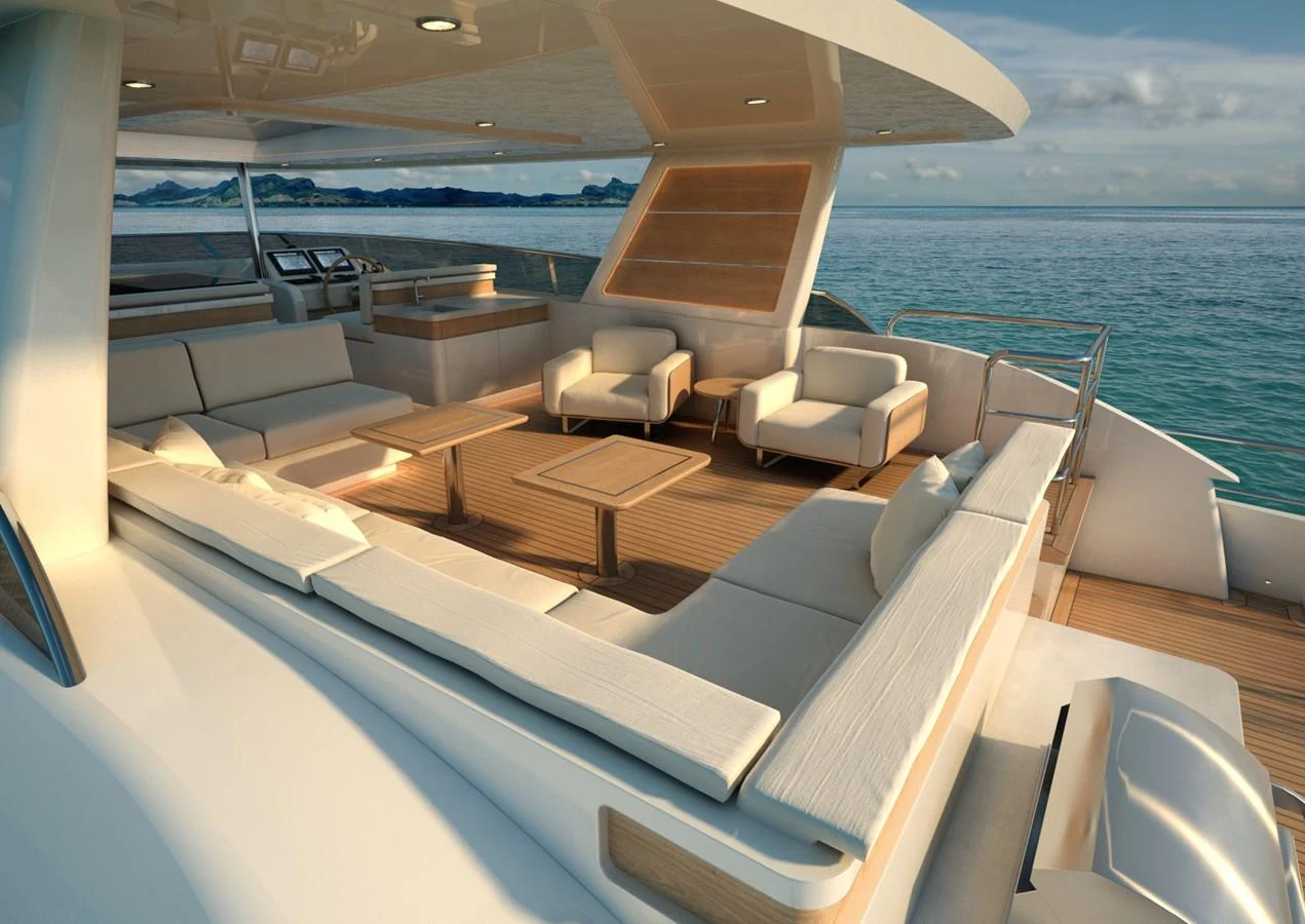 a boat on the water aboard BURGER 120 Yacht for Sale