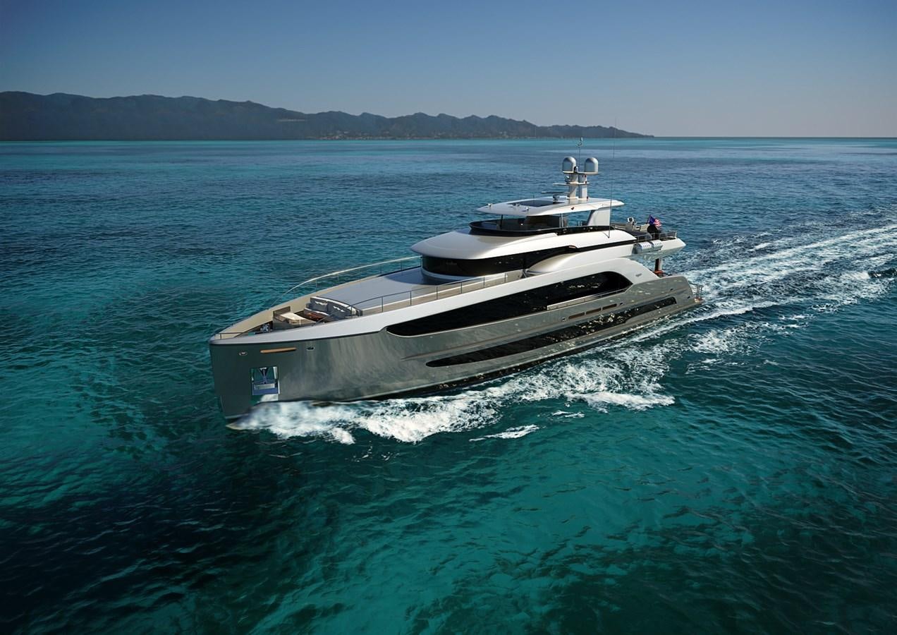 a boat on the water aboard BURGER 120 Yacht for Sale