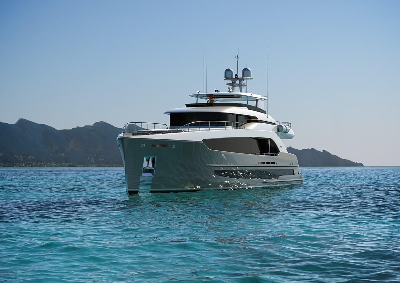 a boat in the water aboard BURGER 120 Yacht for Sale