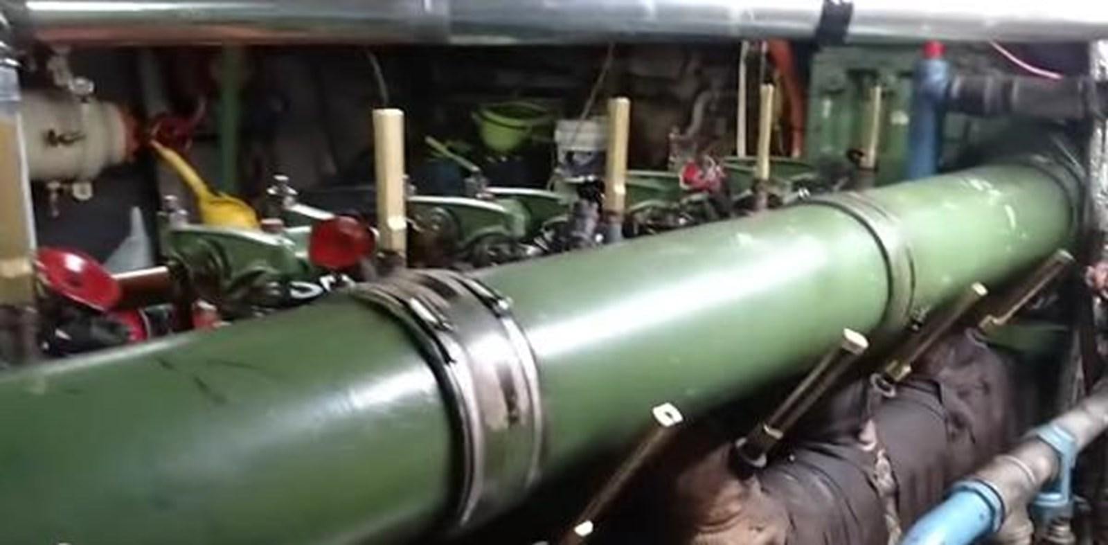 close-up of a machine aboard 1963 TRAWLER DE HASS NORTH SEA, WANDERBIRD  Yacht for Sale