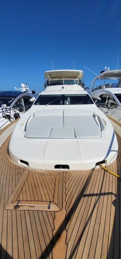 a boat on a deck aboard THINKS 'S HIS TOO Yacht for Sale