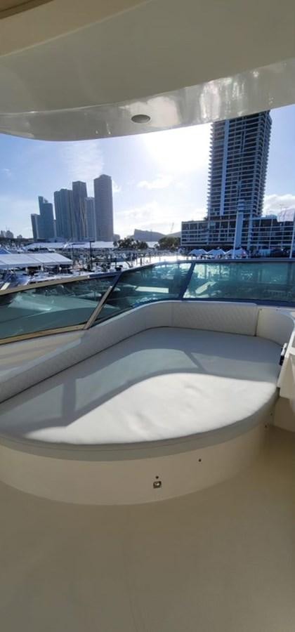 a view of a city from the roof of a building aboard THINKS 'S HIS TOO Yacht for Sale