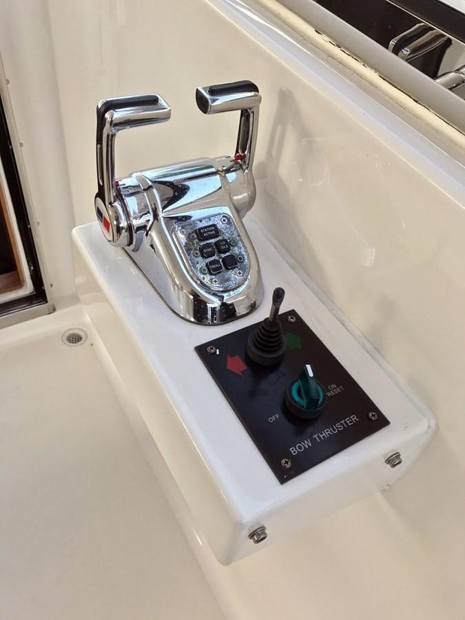 a machine on the counter aboard HARBOR LADY Yacht for Sale