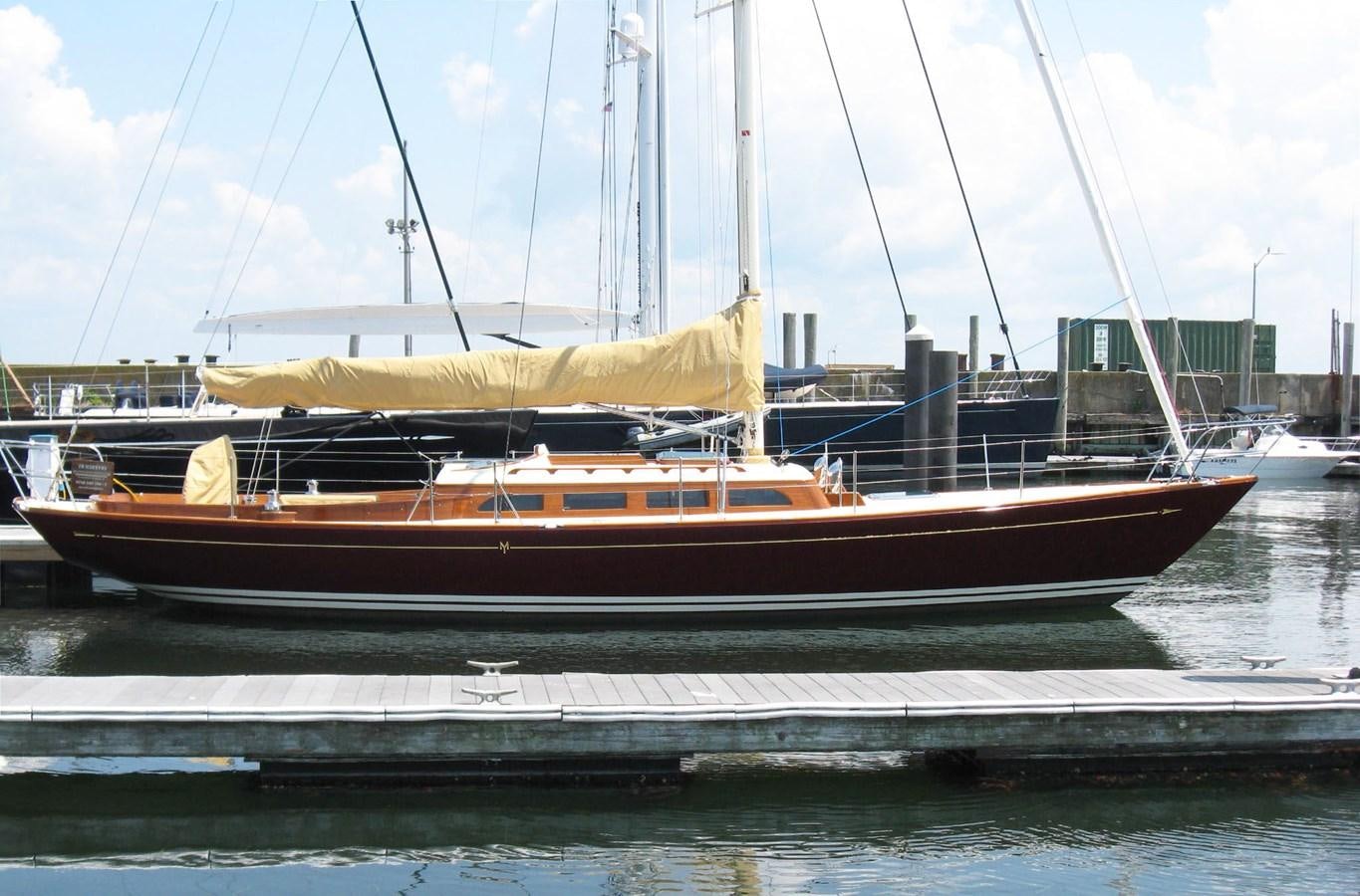 a boat on the water aboard BOADICEA Yacht for Sale