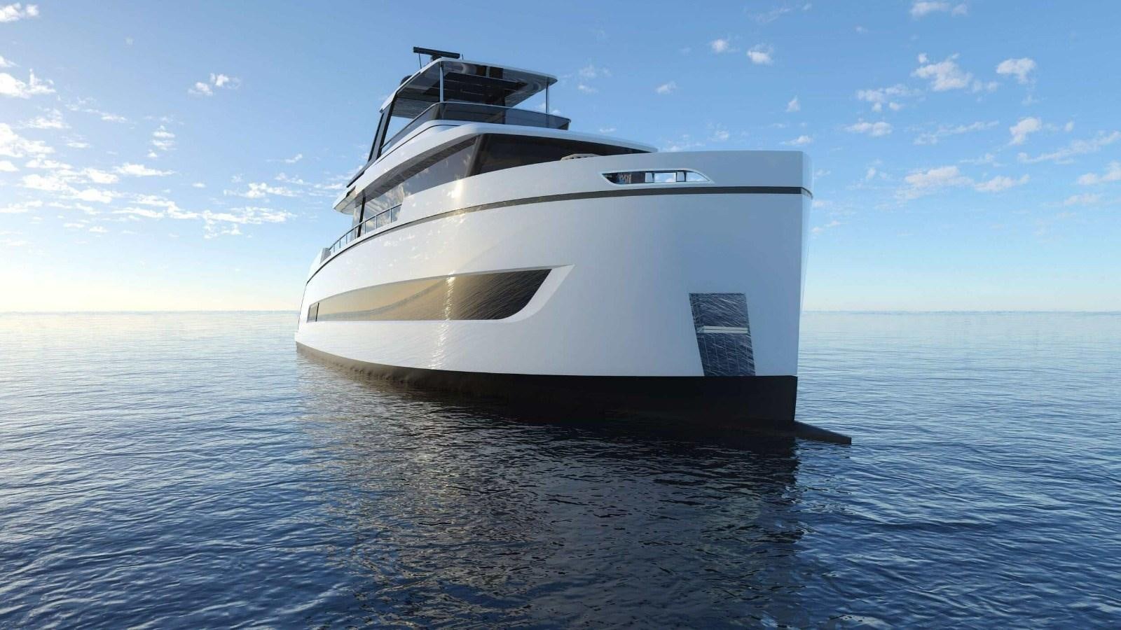 a white boat on the water aboard 2022 MENGI YAY  Yacht for Sale