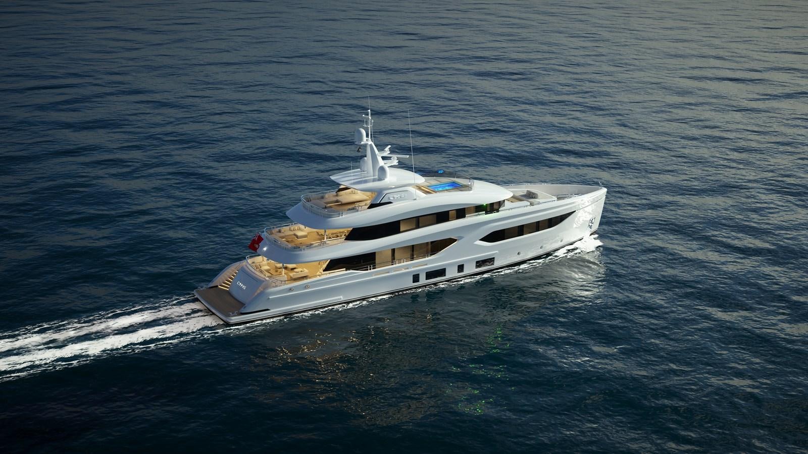 a boat on the water aboard CONRAD C144S HULL #4 Yacht for Sale