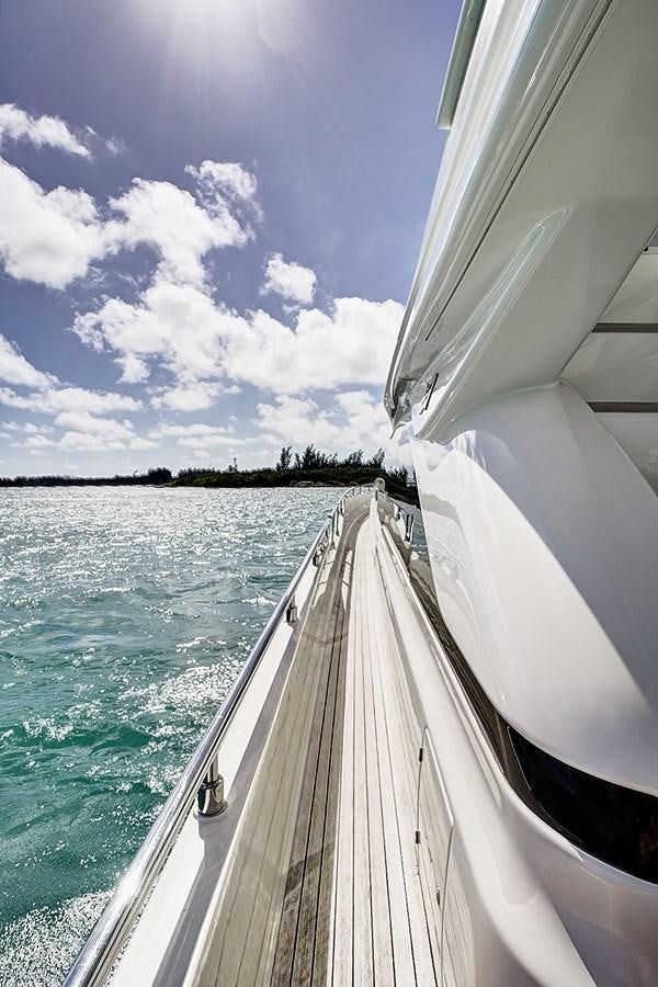 a boat on the water aboard Mojo Yacht for Sale