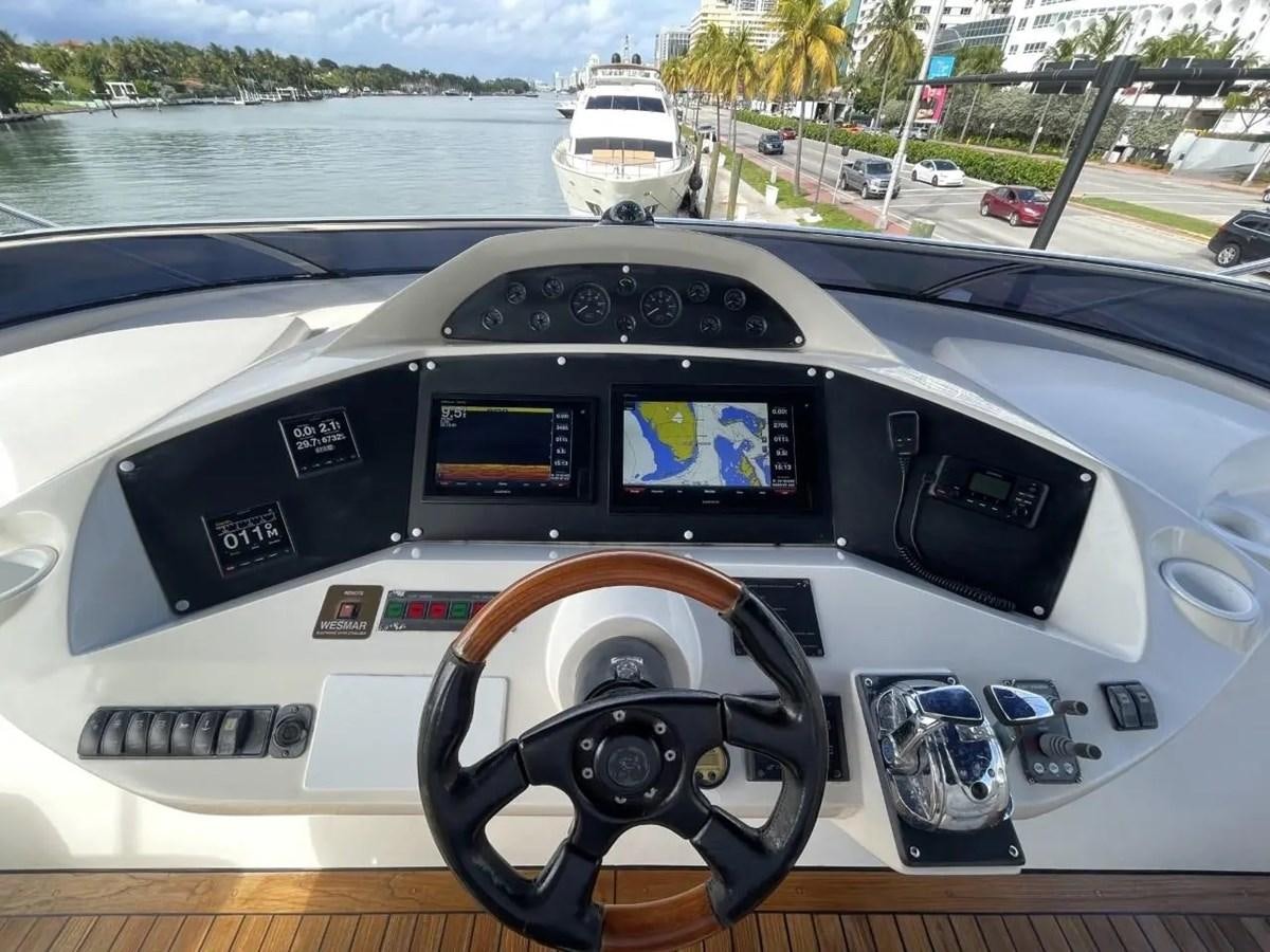 the inside of a car aboard 94 YACHT Yacht for Sale