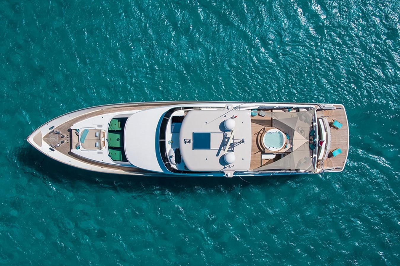 a boat in the water aboard ETOUPE Yacht for Sale
