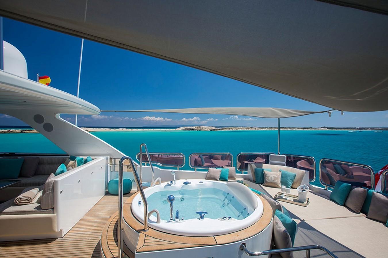 a boat on the water aboard ETOUPE Yacht for Sale