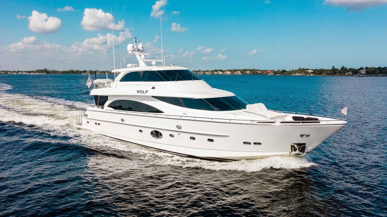 a white yacht on the water aboard ISLAND SOUL Yacht for Sale