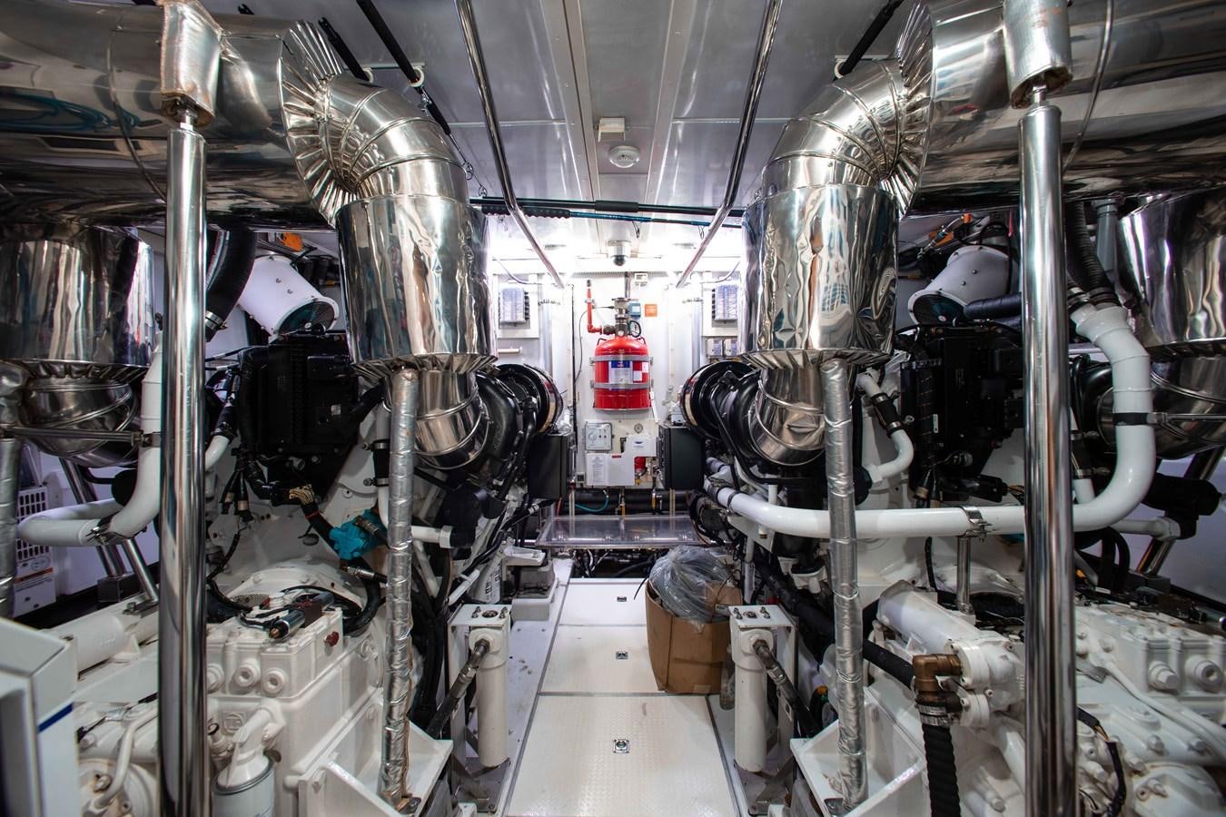a room with machinery aboard ISLAND SOUL Yacht for Sale