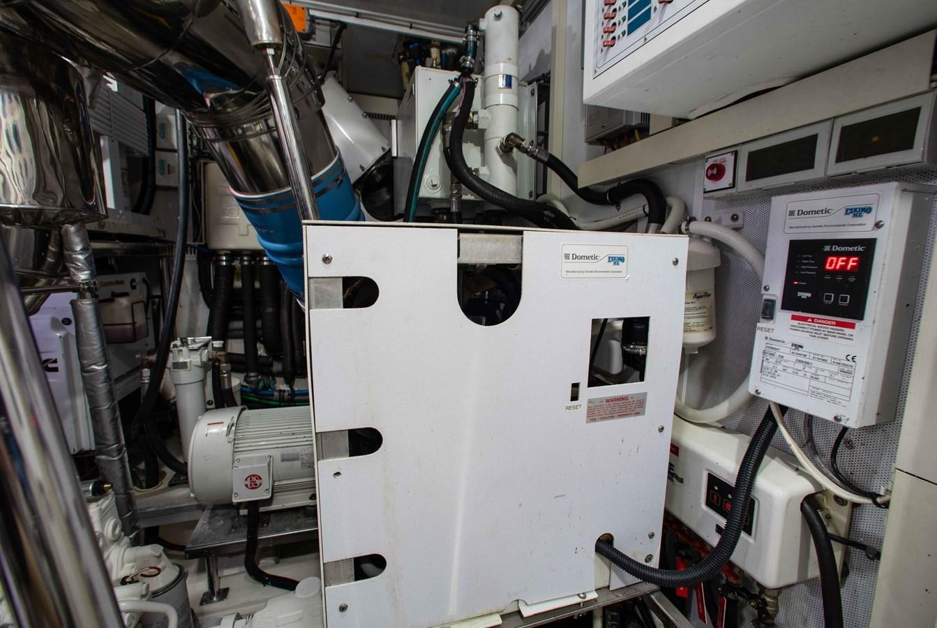 a close-up of a machine aboard ISLAND SOUL Yacht for Sale