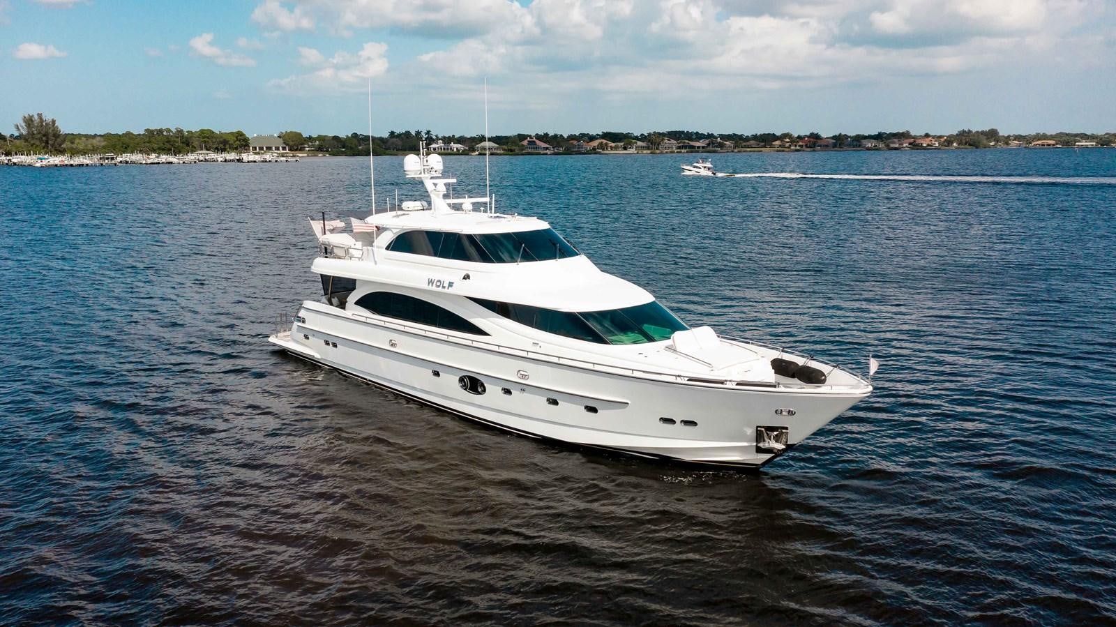 a white yacht on the water aboard ISLAND SOUL Yacht for Sale