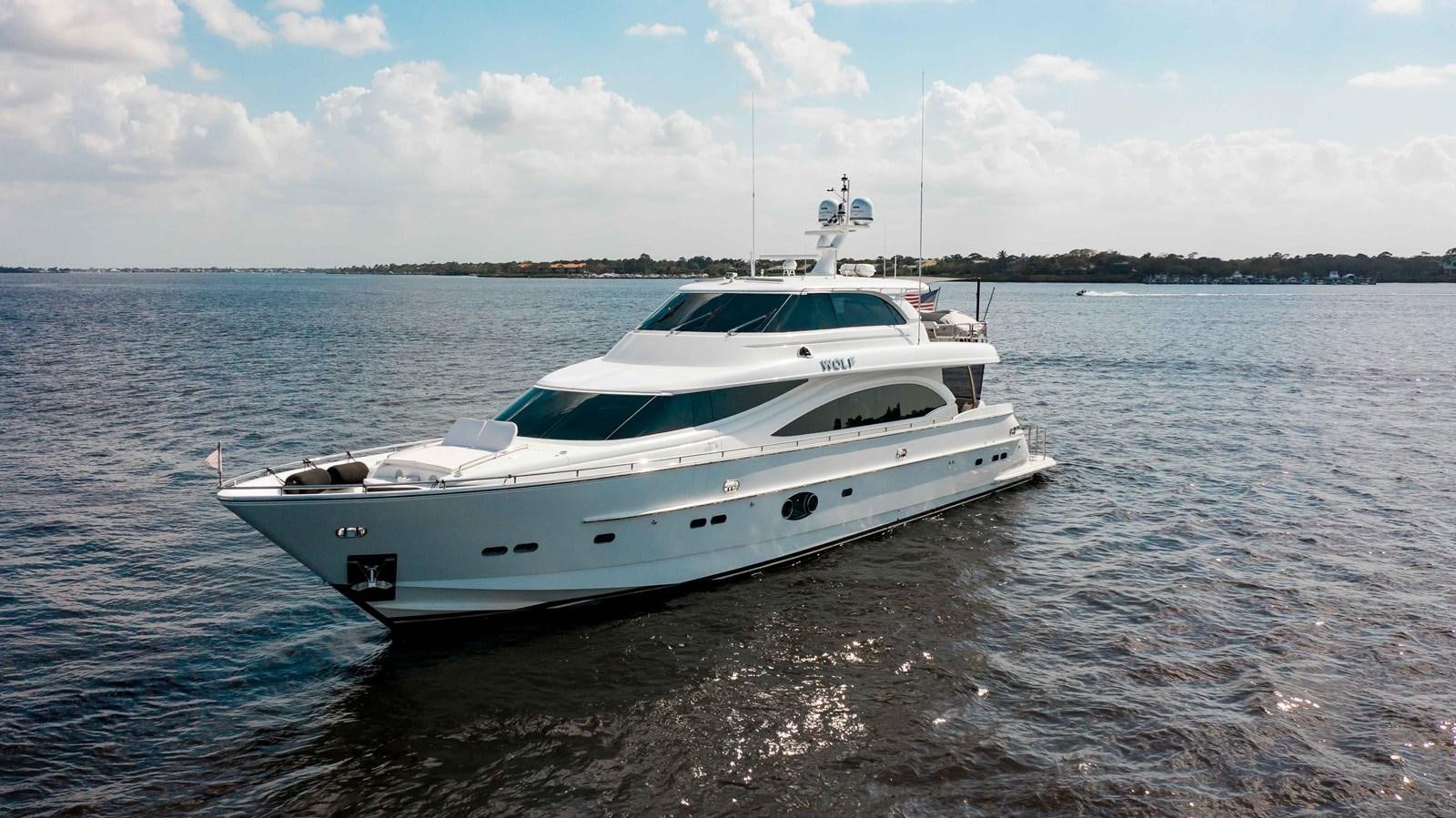 a white yacht in the water aboard ISLAND SOUL Yacht for Sale