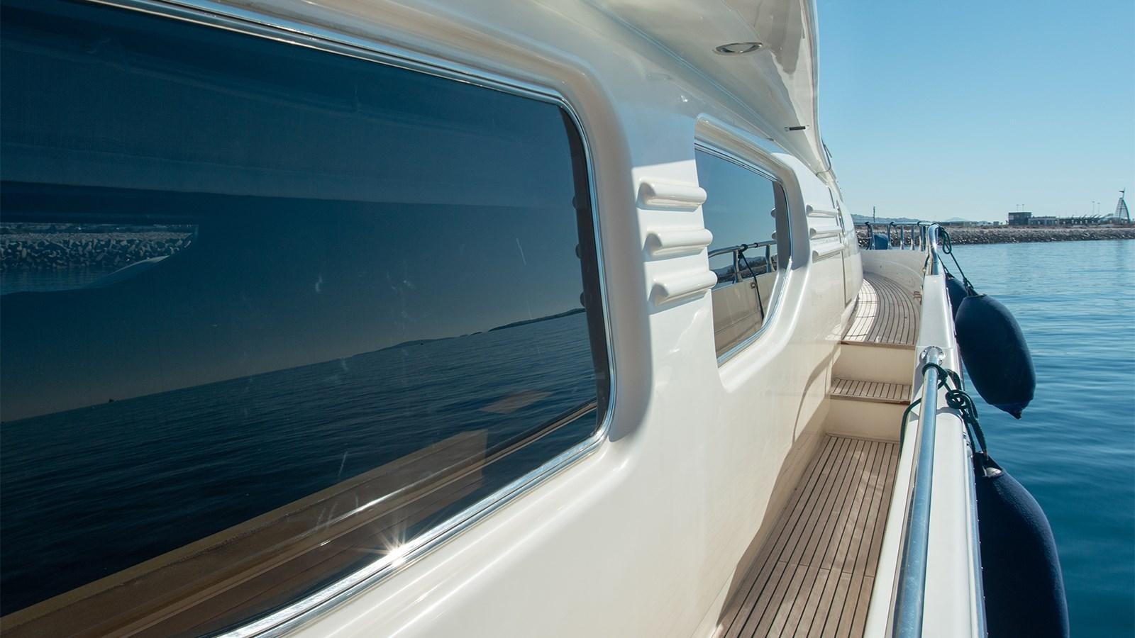 a boat on the water aboard AMYMONE Yacht for Sale