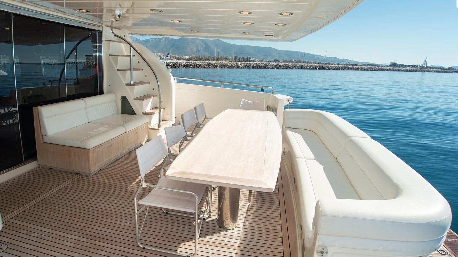 a boat on the water aboard AMYMONE Yacht for Sale