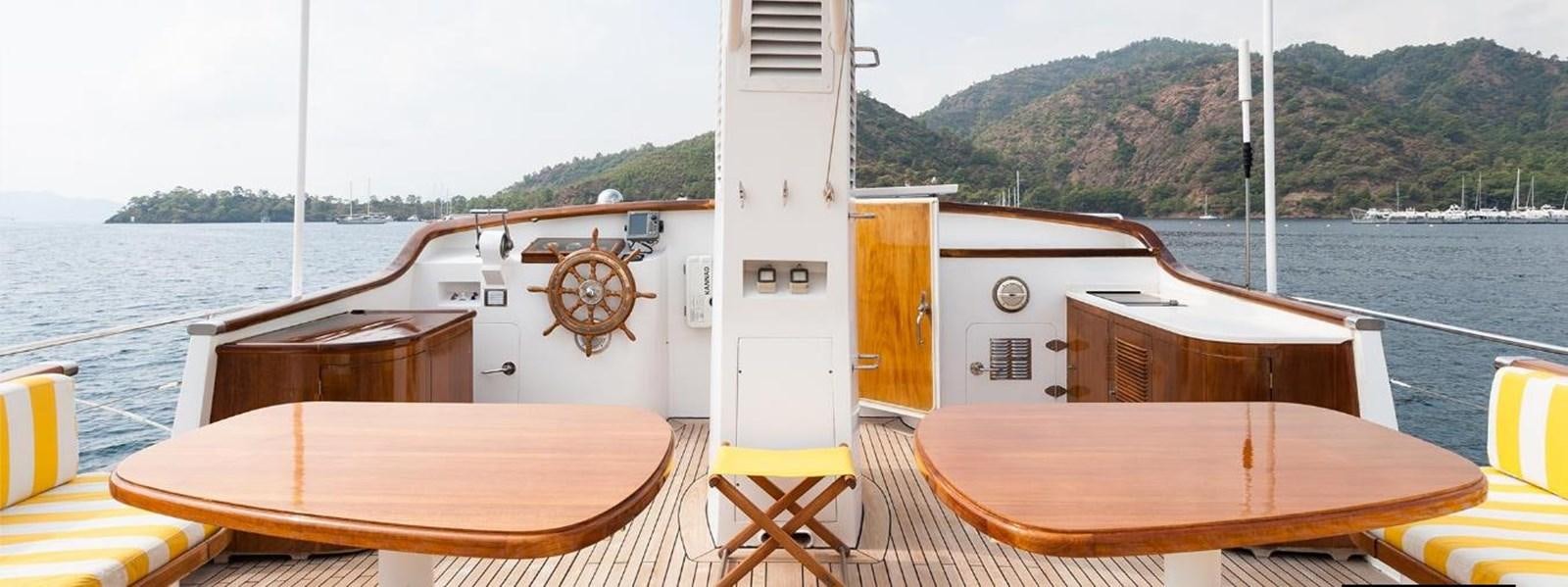 a boat on the water aboard LADYAR B Yacht for Sale