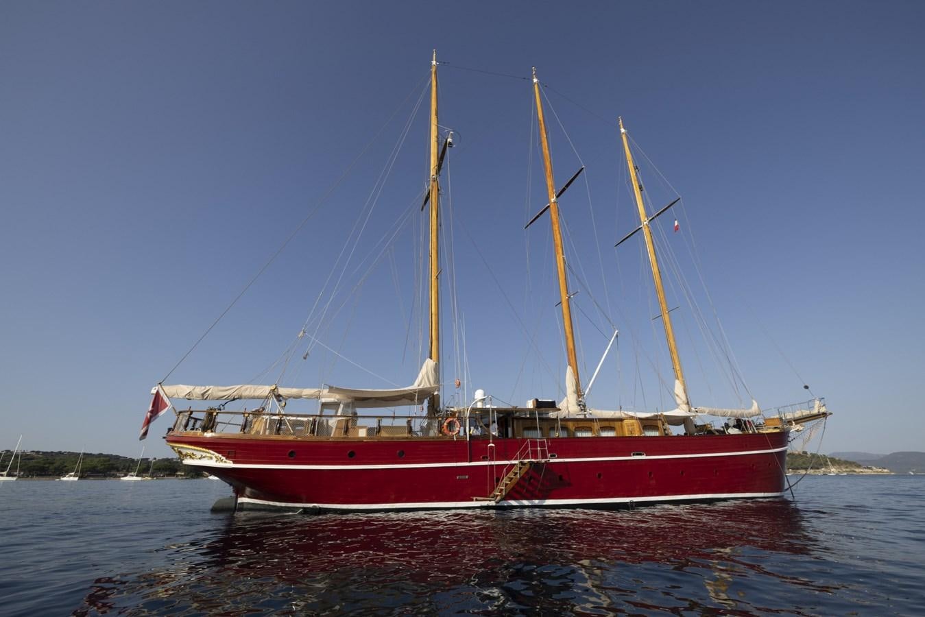 a boat on the water aboard FRANCESCO PETRARCA Yacht for Sale