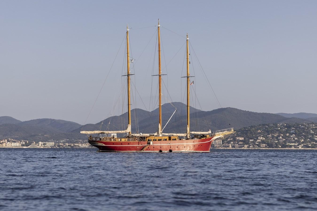a sailboat on the water aboard FRANCESCO PETRARCA Yacht for Sale