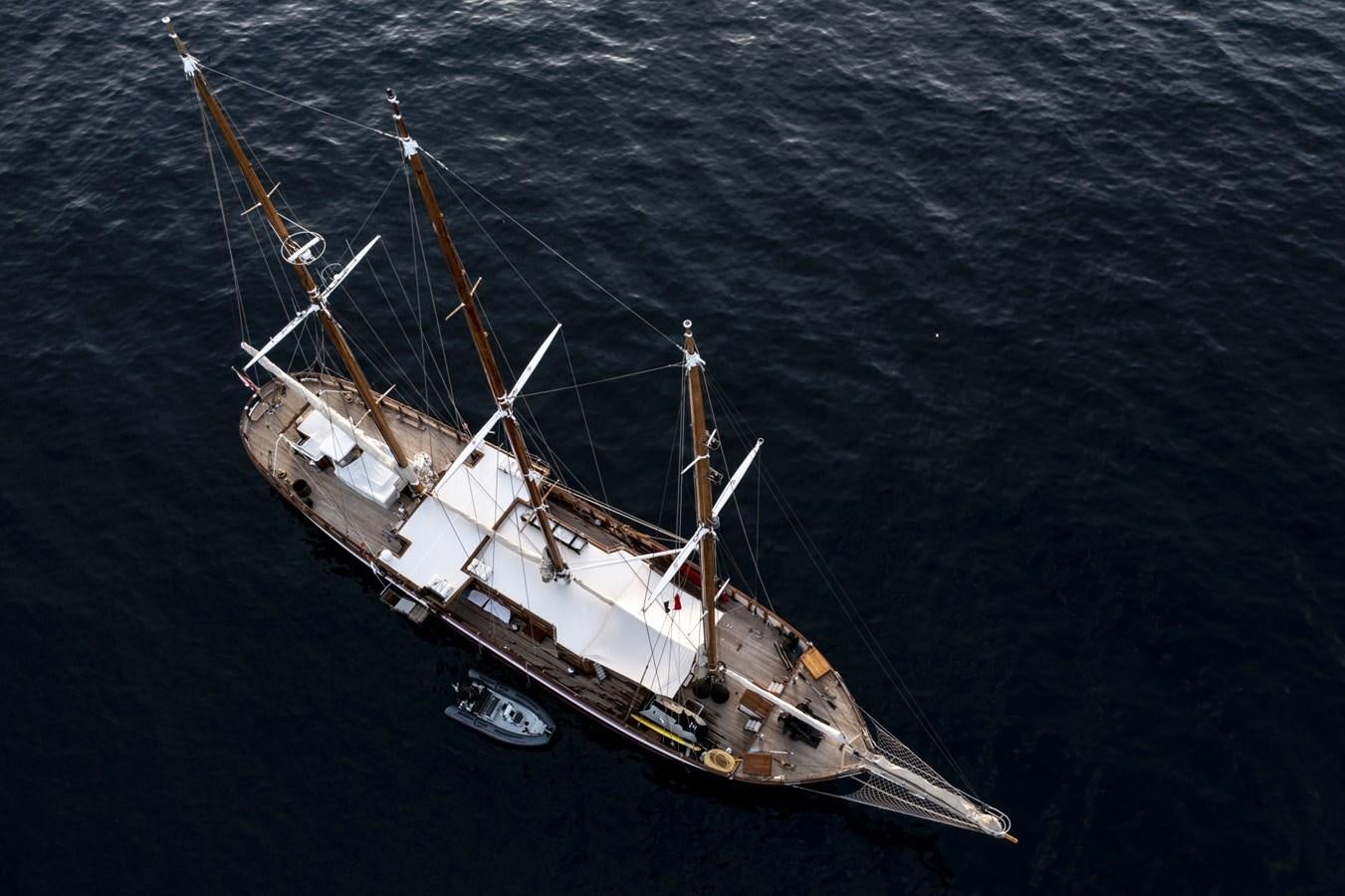 a boat in the water aboard FRANCESCO PETRARCA Yacht for Sale