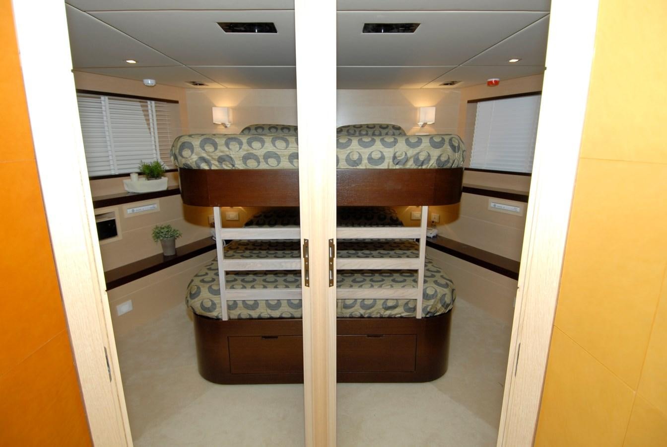 a large room with a bed aboard C. BOAT 27 SC Yacht for Sale