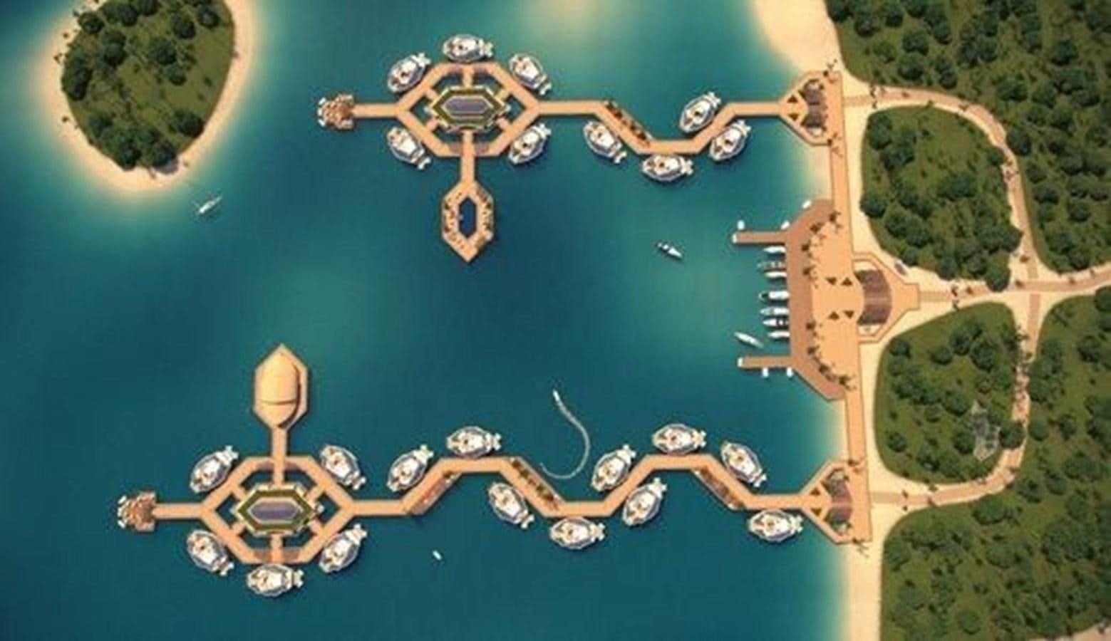 a close-up of a map aboard 2020 ORION ORSOS ISLAND Yacht for Sale