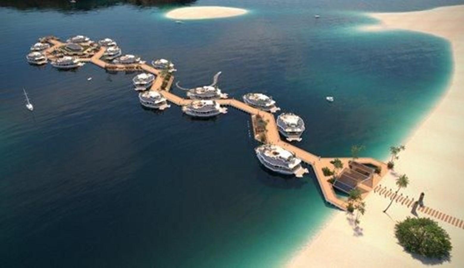 aerial view of a port aboard 2020 ORION ORSOS ISLAND Yacht for Sale