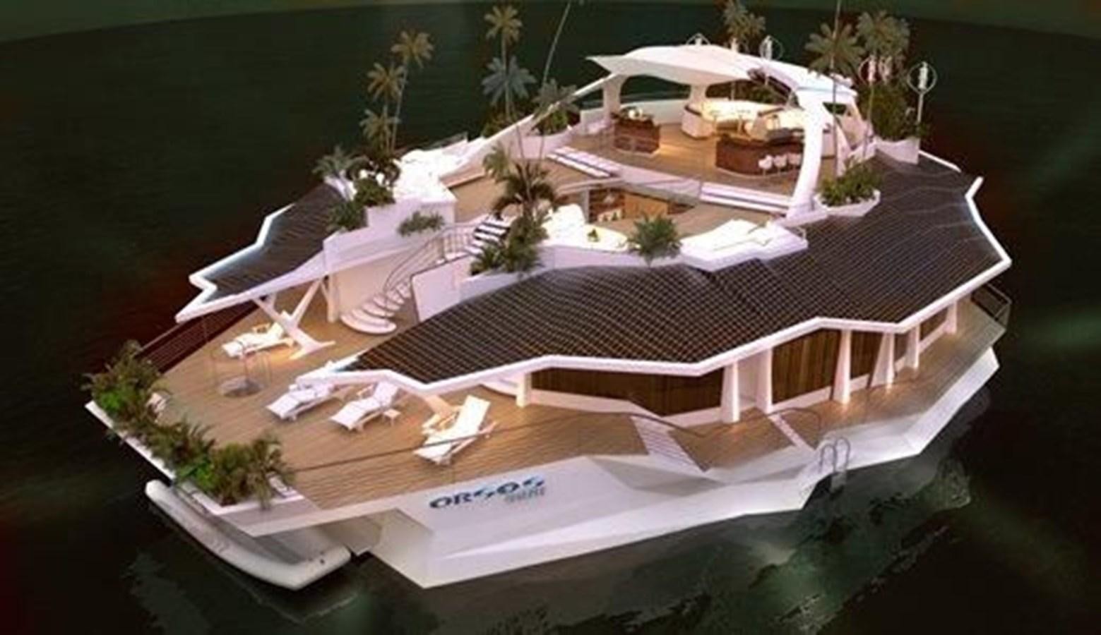 a model of a house aboard 2020 ORION ORSOS ISLAND Yacht for Sale