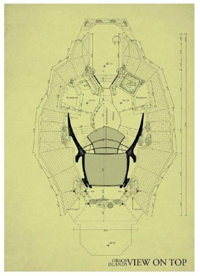 diagram, schematic aboard 2020 ORION ORSOS ISLAND Yacht for Sale