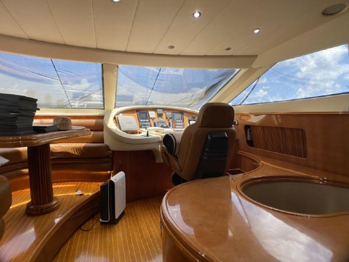 inside of a car aboard 85 AZIMUT ULTIMATE Yacht for Sale