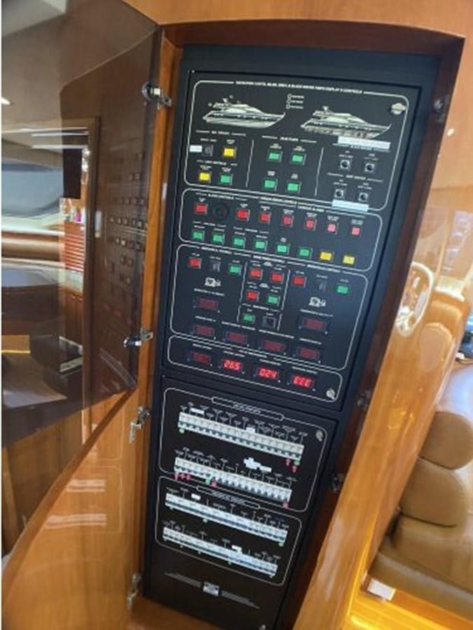a black electronic device aboard 85 AZIMUT ULTIMATE Yacht for Sale