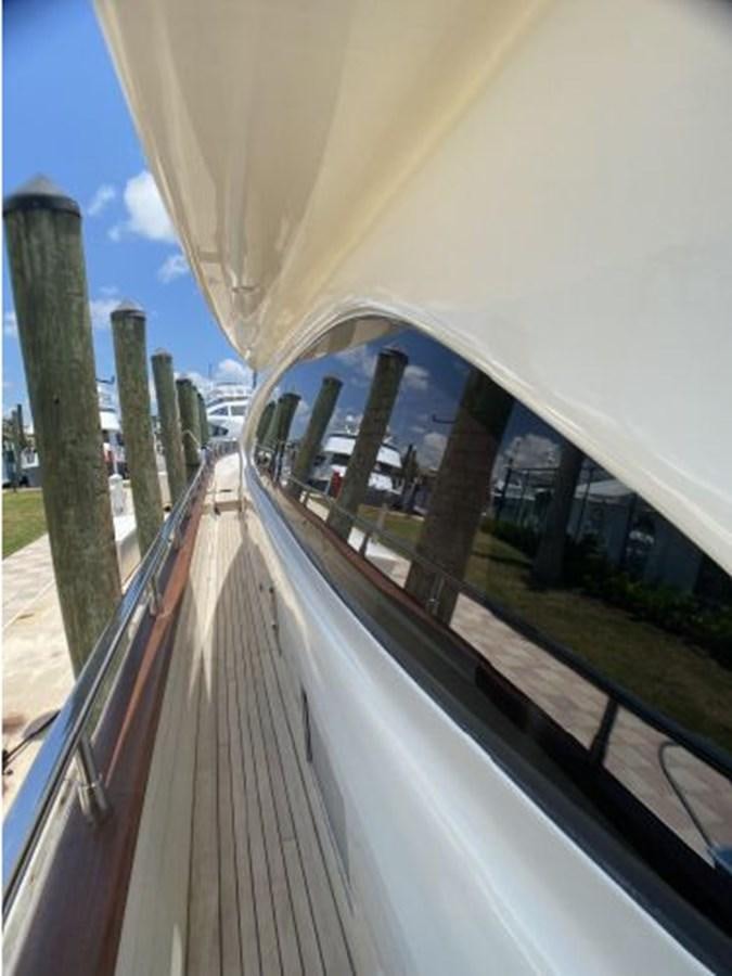 a bridge over a body of water aboard 85 AZIMUT ULTIMATE Yacht for Sale