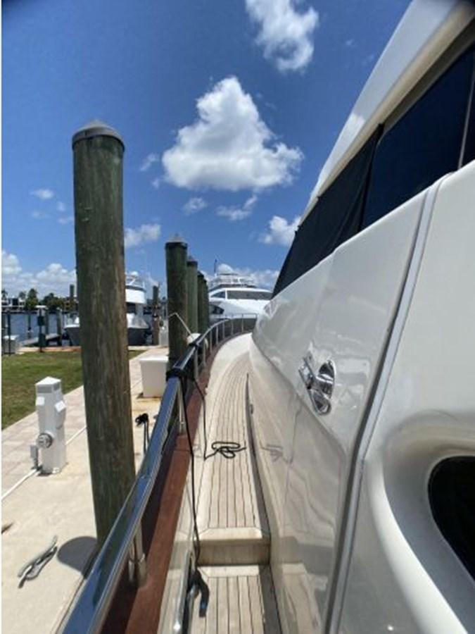 a car on the road aboard 85 AZIMUT ULTIMATE Yacht for Sale