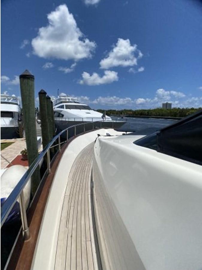 a deck with boats on it aboard 85 AZIMUT ULTIMATE Yacht for Sale