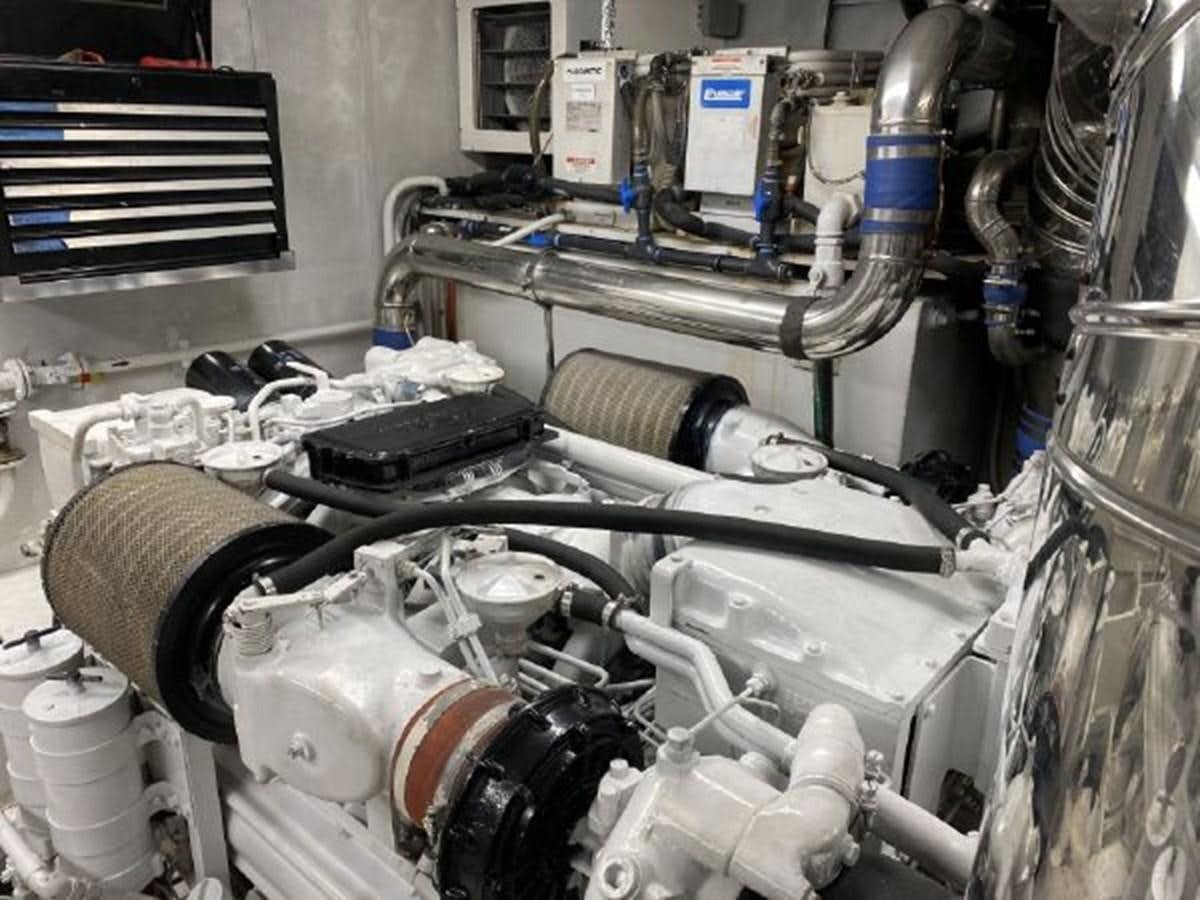 a close-up of a machine aboard 85 AZIMUT ULTIMATE Yacht for Sale