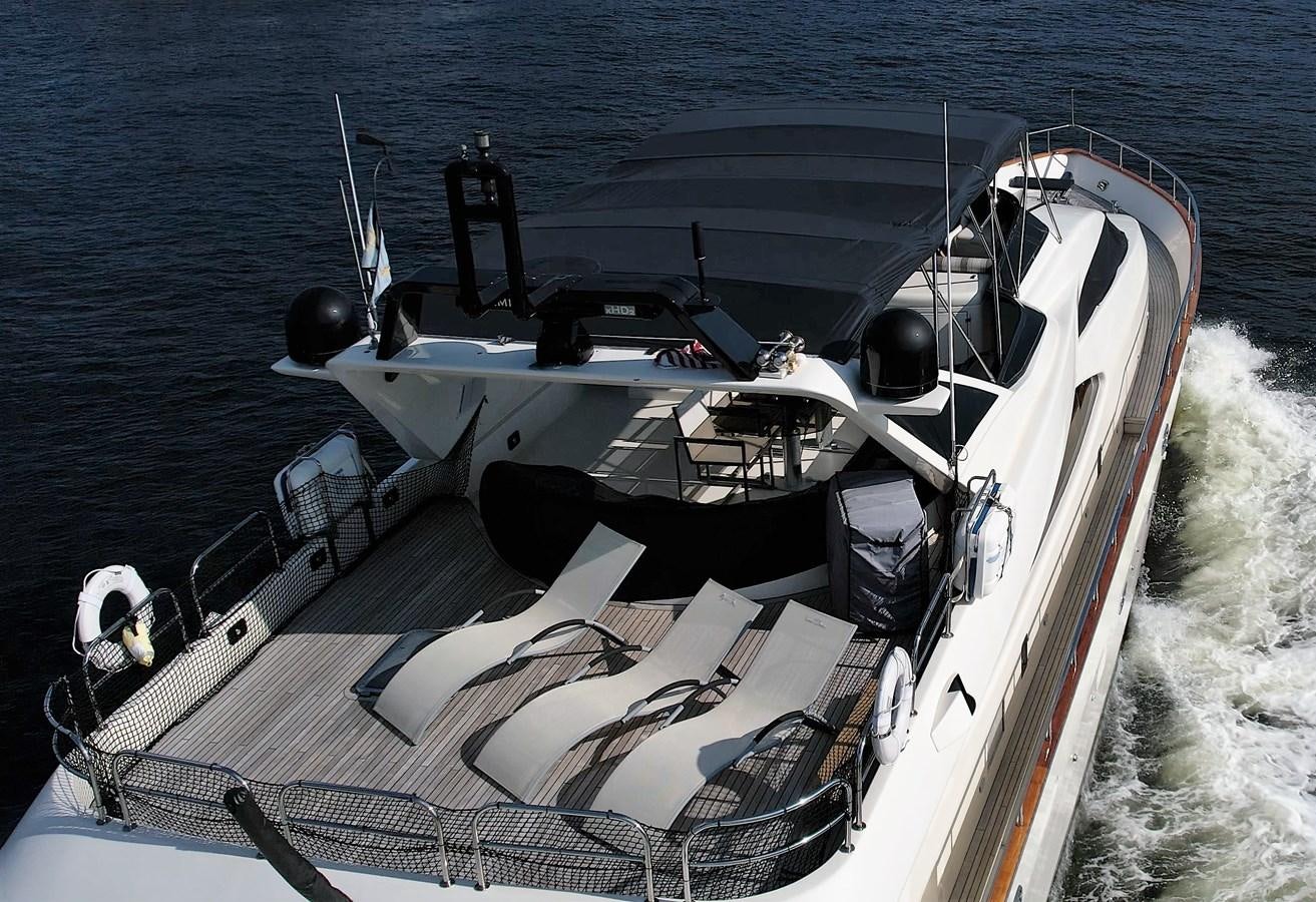 a boat on the water aboard 85 AZIMUT ULTIMATE Yacht for Sale