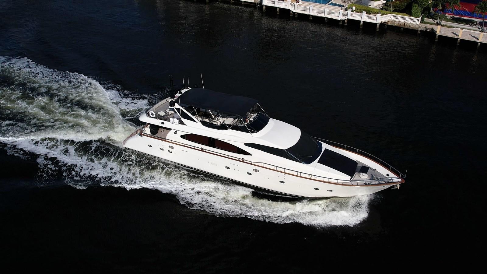 a boat on water aboard 85 AZIMUT ULTIMATE Yacht for Sale