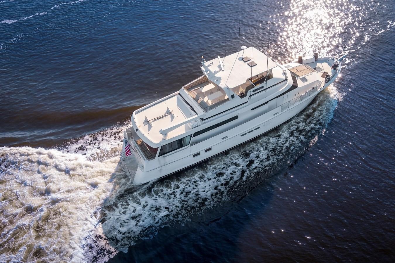 a boat on the water aboard KALEVALA Yacht for Sale