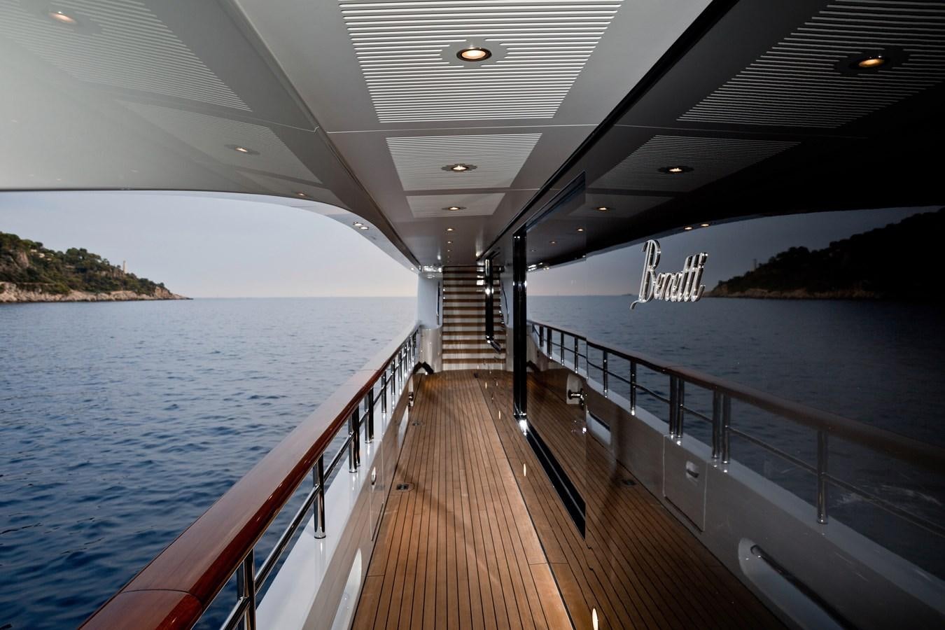 a boat on the water aboard SOUNDWAVE Yacht for Sale