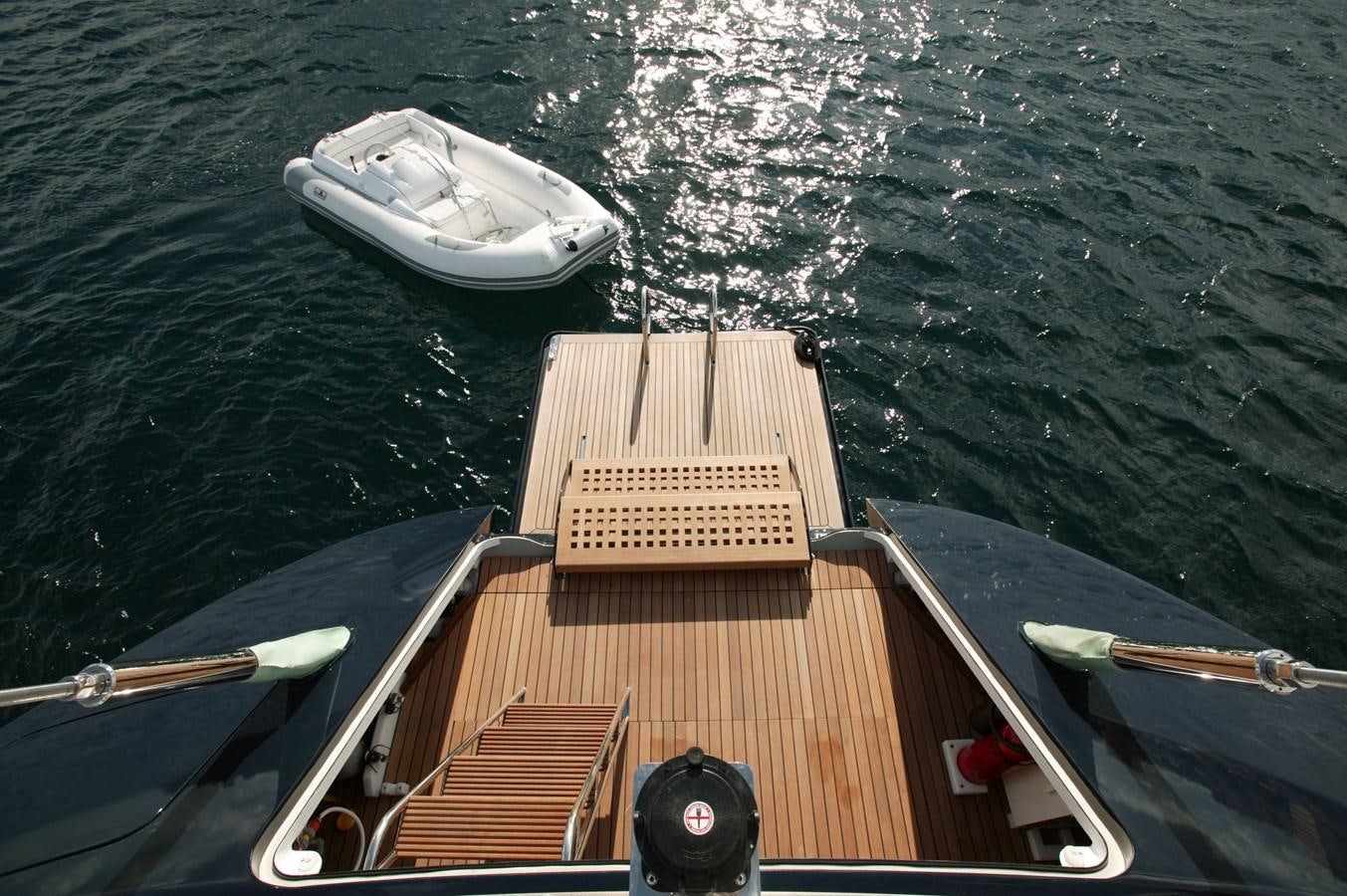 a boat on the water aboard MBOLO Yacht for Sale