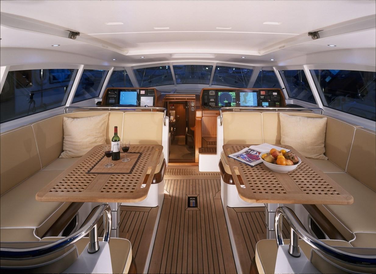 inside of a train aboard MBOLO Yacht for Sale