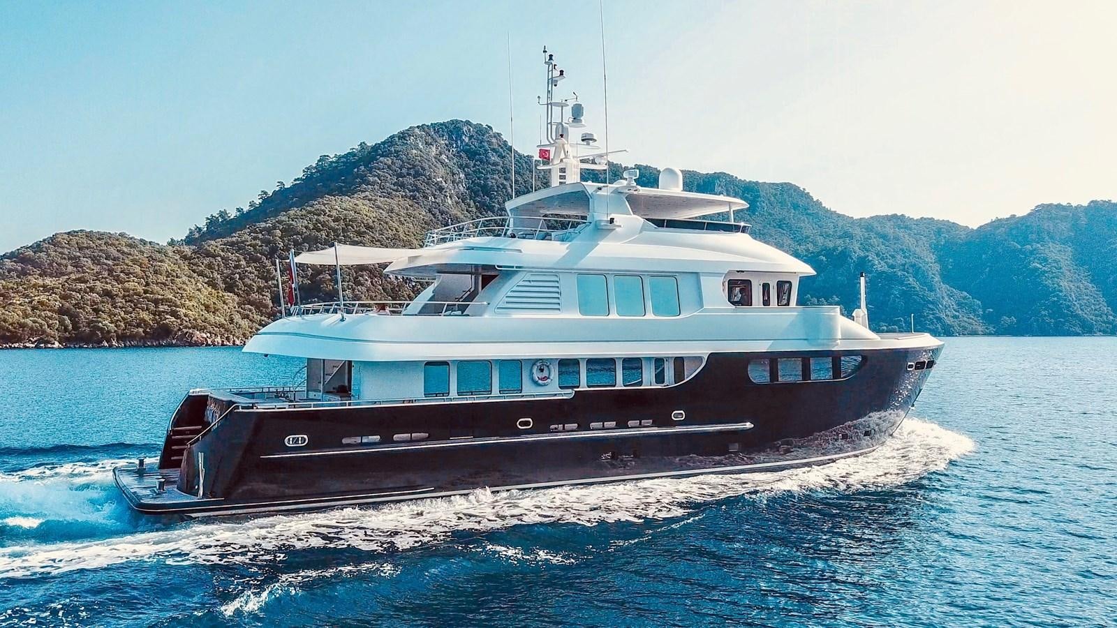 a boat on the water aboard BALTIC SEA Yacht for Sale