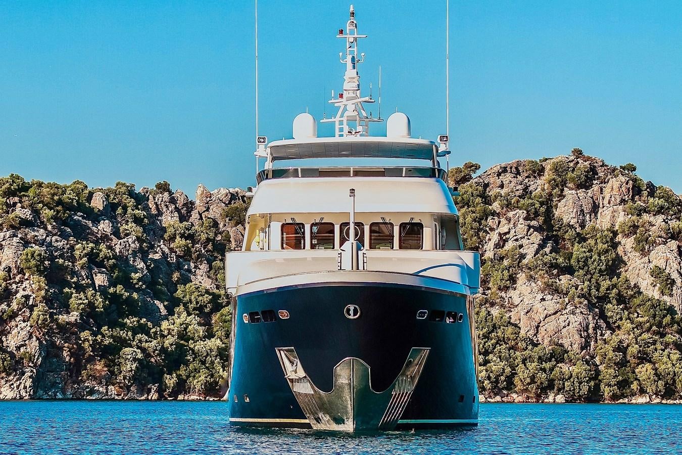 a boat on the water aboard BALTIC SEA Yacht for Sale
