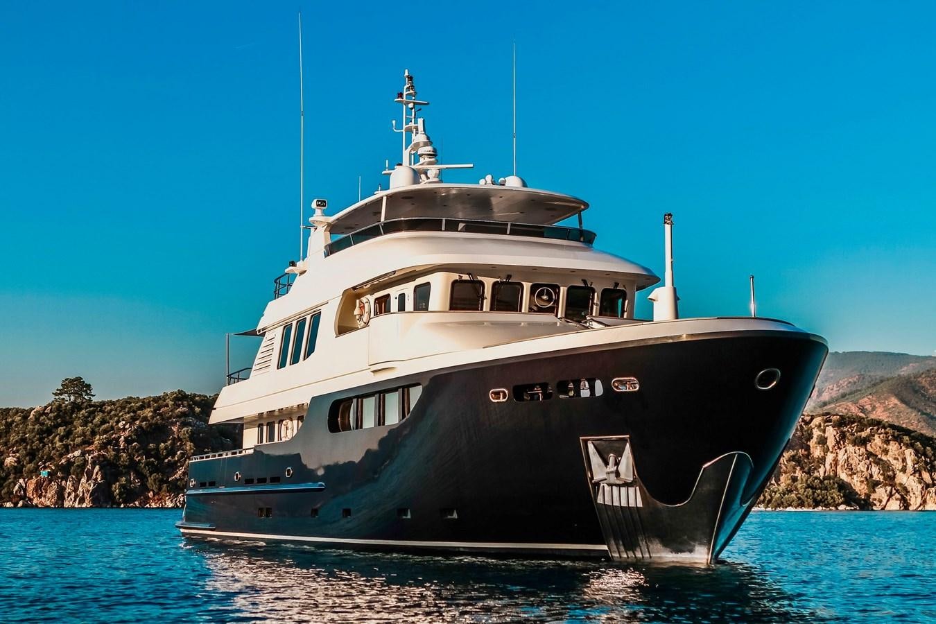 a boat on the water aboard BALTIC SEA Yacht for Sale
