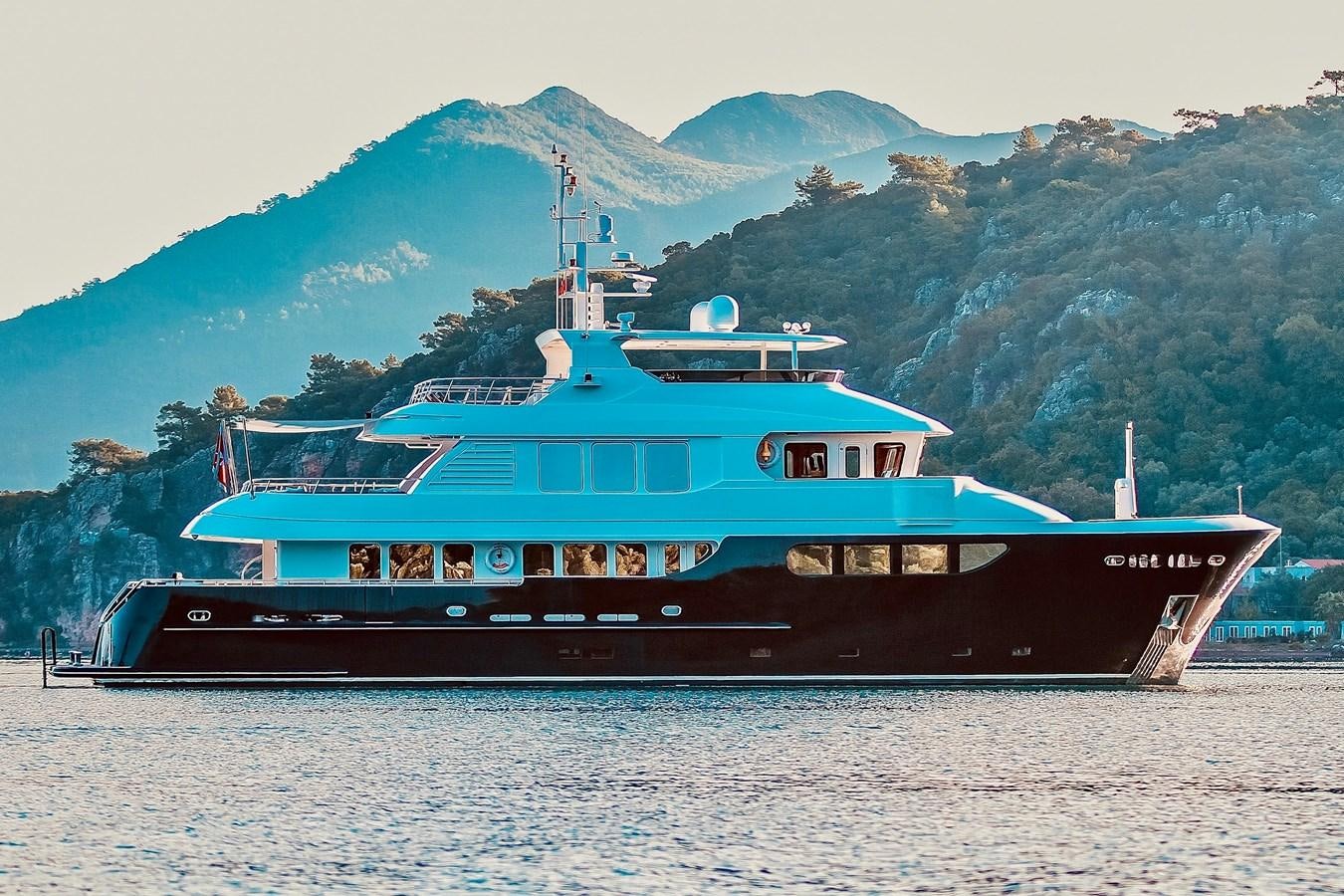 a large ship in the water aboard BALTIC SEA Yacht for Sale