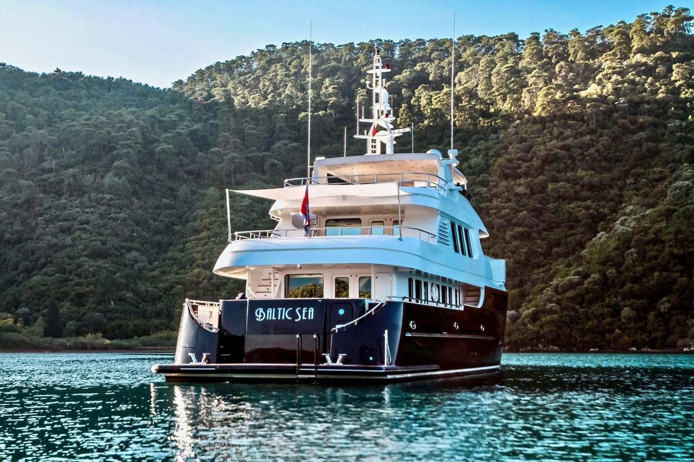 a boat on the water aboard BALTIC SEA Yacht for Sale