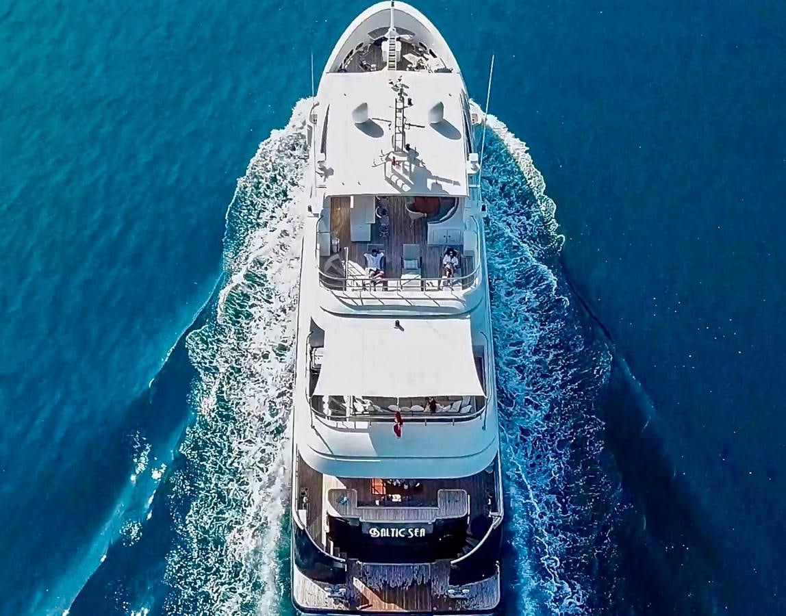 a ship in the water aboard BALTIC SEA Yacht for Sale