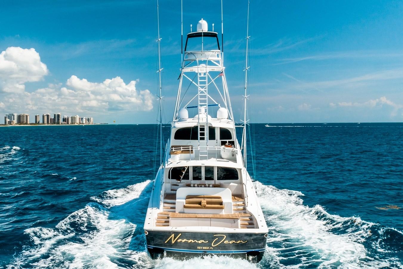 a boat on the water aboard MAKARA Yacht for Sale