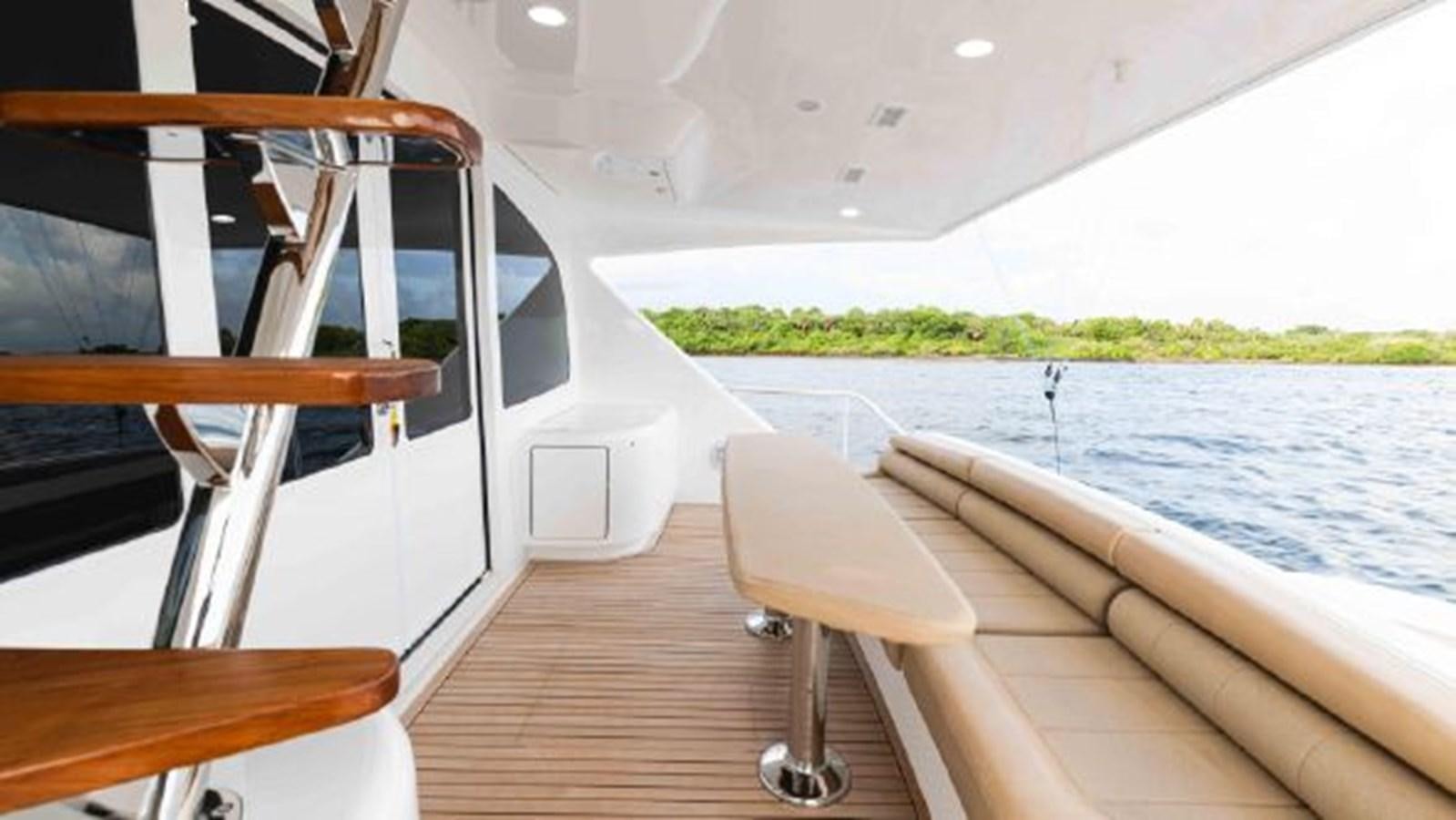 a boat on the water aboard MAKARA Yacht for Sale